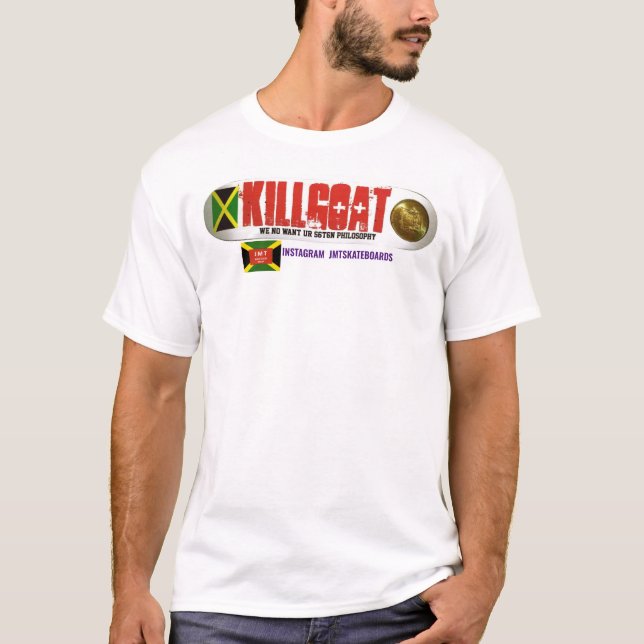 KILLGOAT SKATEBOARD T-Shirt (Framsida)
