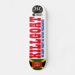 KILLGOAT/TST-skateboard Mini Skateboard Bräda 18,5 Cm