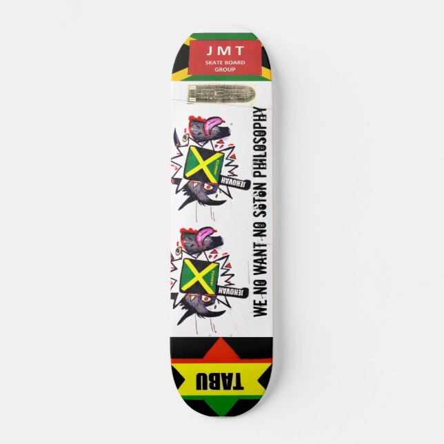 KILLGOAT/TST-skateboard Mini Skateboard Bräda 18,5 Cm (Framsida)