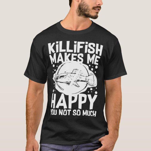 Killifish Clownfisk Akvarie Mat Tank Under Wonder  T Shirt (Framsida)
