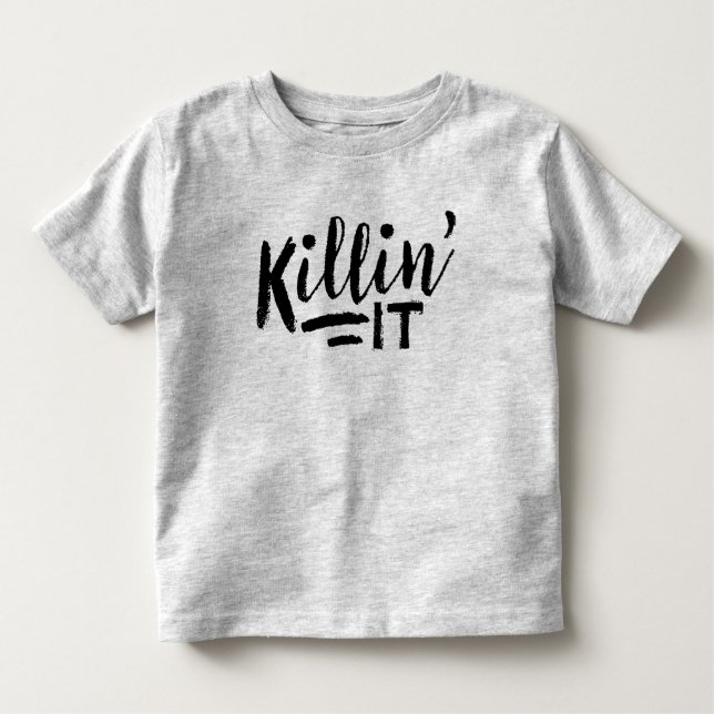 Killin det småbarnskjorta t-shirt (Framsida)