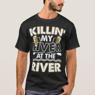 Killin min lever på floden t shirt