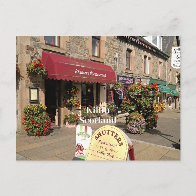 Killin Scotland Vykort (Framsida)