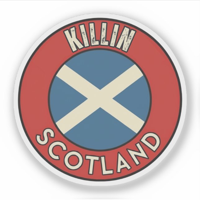 Killin, Skottland Klistermärken (Framsida)