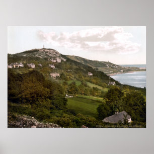 Killiney Backe & Dalkey, Co. Dublin C1905 Poster