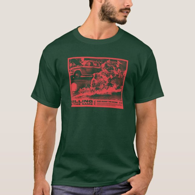 Killing Inhe Name Rage Againsthe Machine Album Des T Shirt (Framsida)