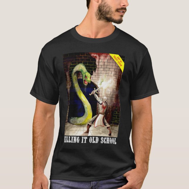 Killing It Old school Mörk T-Shirt (Framsida)