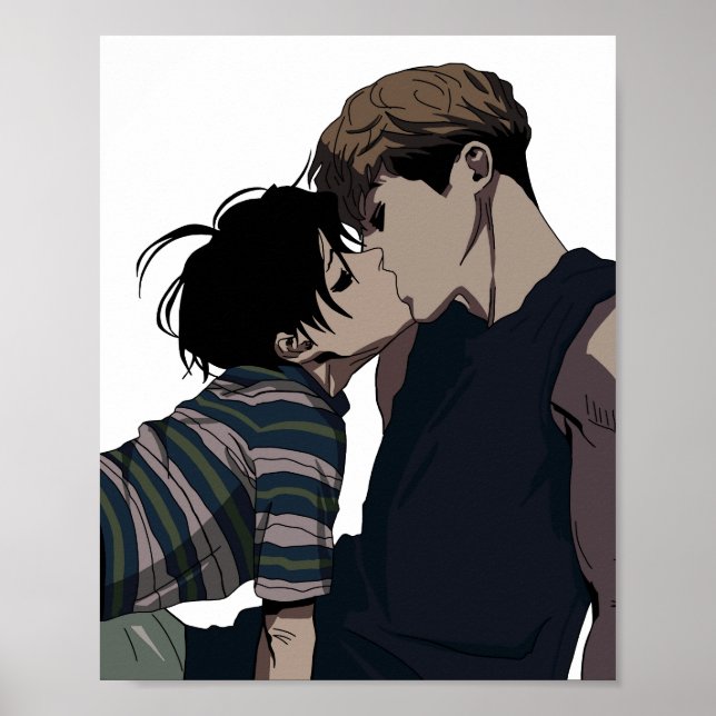 Killing Stalking Kiss Poster (Framsidan)