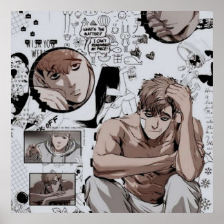 Killing Stalking Muscular Boy Poster