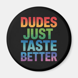 Killinger Smakar Bara Bättre Roligt Gay Pride HBTQ Magnet