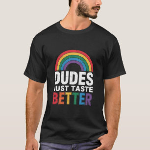 Killinger Smakar Bara Bättre Roligt Gay Pride HBTQ T Shirt