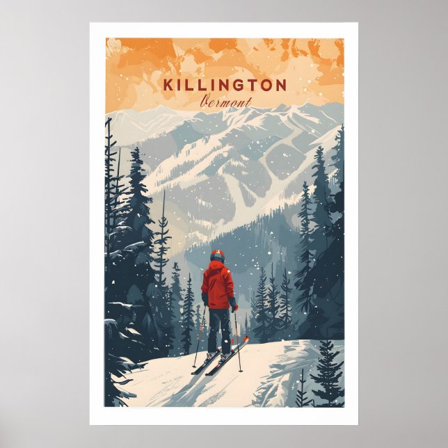 Killington Print Vermont 1 Poster (Framsidan)