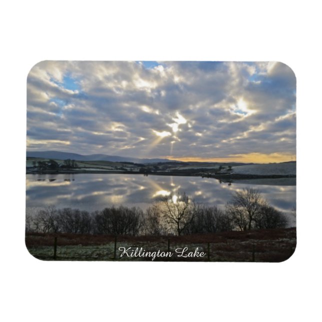 Killington Sjö District III England Helgdag Magnet (Horisontell)