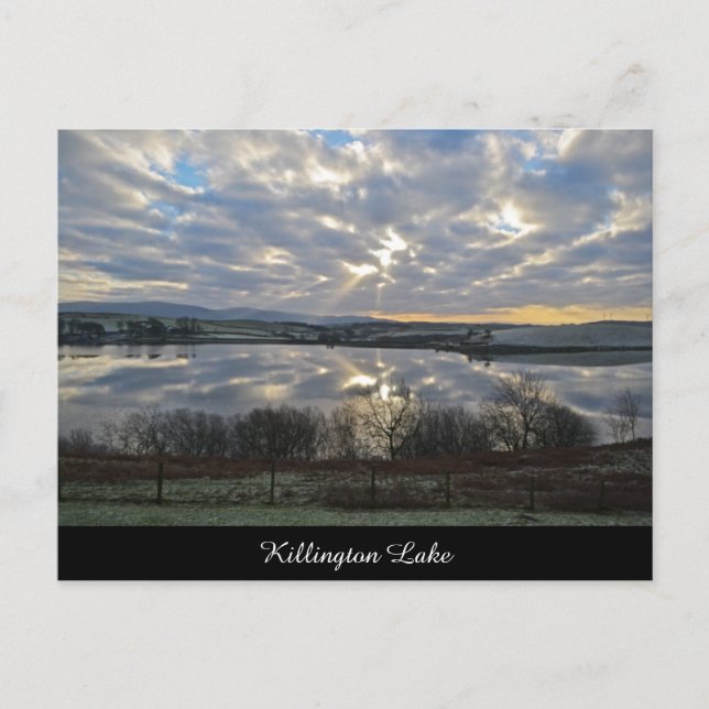Killington Sjö District III England Postcard Helg Vykort (Framsida)