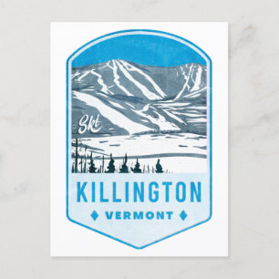 Killington Ski-märke Vykort