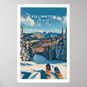 Killington skidposter - Vermont 1 Poster
