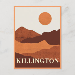 Killington, Vermont Mountains Ligcape Vykort