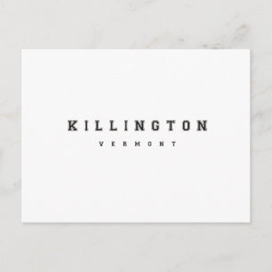 Killington Vermont Vykort