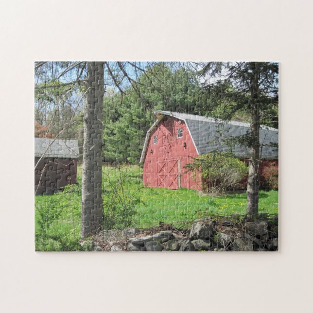 Killingworth Barn Puzzle Pussel (Horisontell)