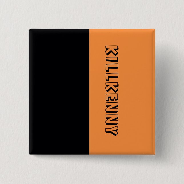 Killkenny County Flagga Pin Badge Knapp (Framsida)