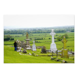 Killkenny, Irland. Den dramatiska föreställningen  Fototryck