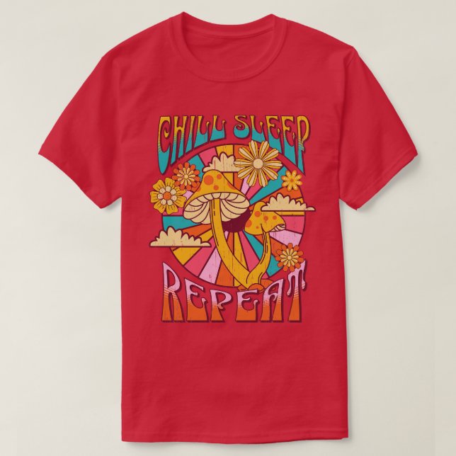 KILLSLEEP REPEAT-nöd T Shirt (Design framsida)