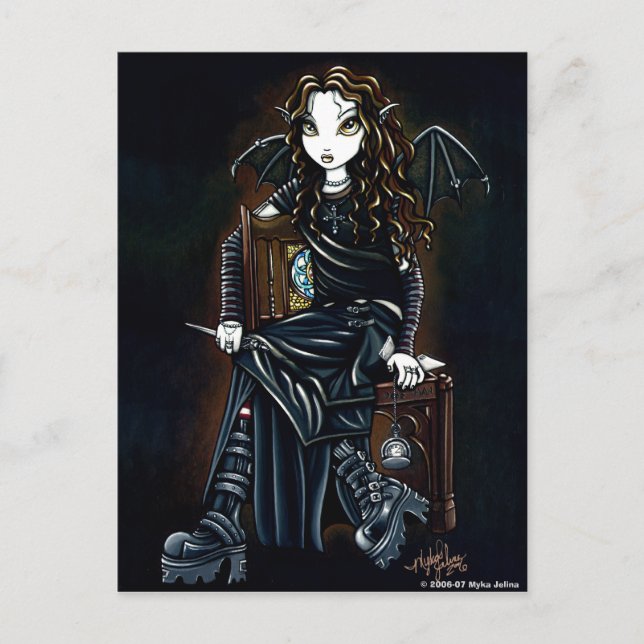 "Killtime"-vykort för Mörk Vykort (Framsida)