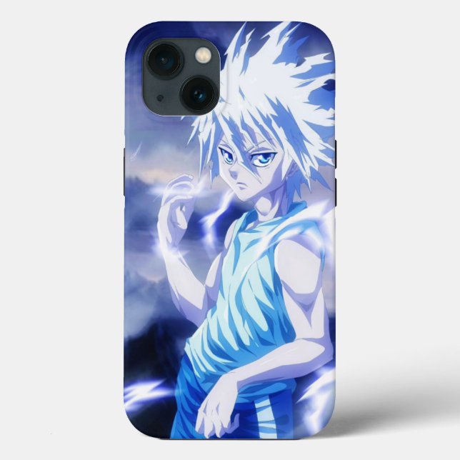 Killua Godspeed Lightning HxH Case (Baksida)