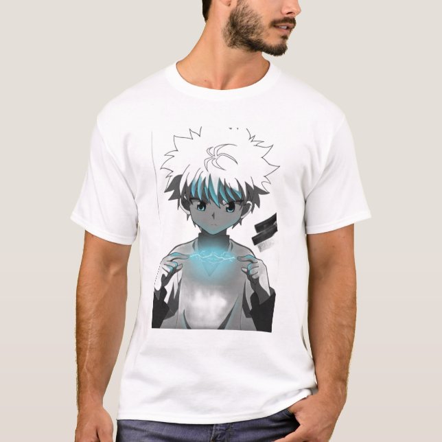 Killua T-shirt från Hunter x Hunter Anime (Framsida)