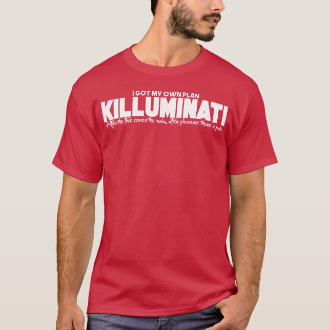 KILLUMINATI flicka T Shirt (Framsida)