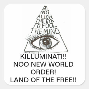 Killuminati klistermärke