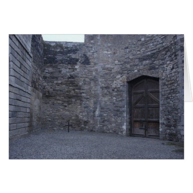 Kilmainham Jail Yard OBS Kort (Framsidan Horizontal)