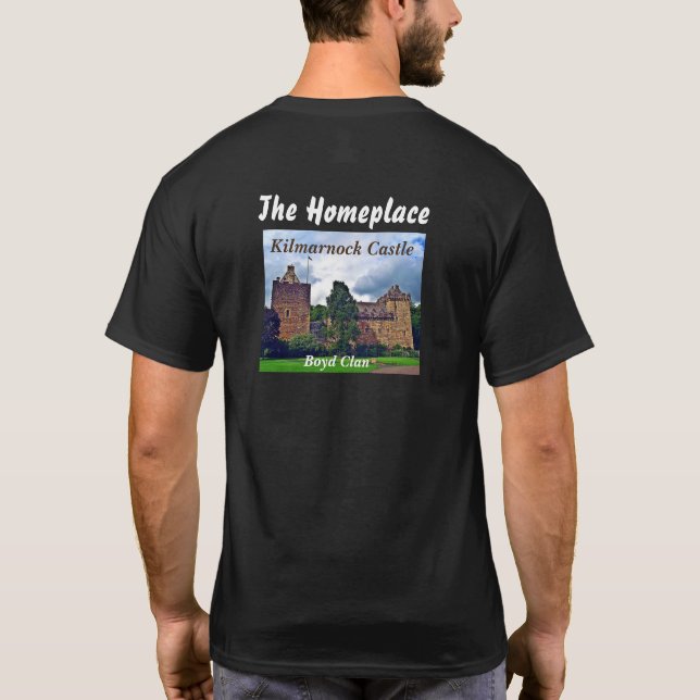 Kilmarnock Castle - Boyd Klan T-shirt (Baksida)