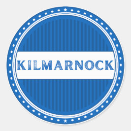 Kilmarnock City Pride Emblem – skotsk identitet Runt Klistermärke