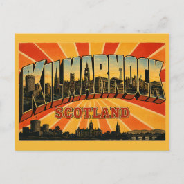 Kilmarnock Skottland Dean Castle Vykort