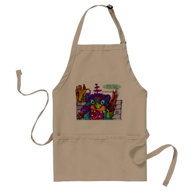 kilngudförkläde för keramik förkläde (Framsidan)