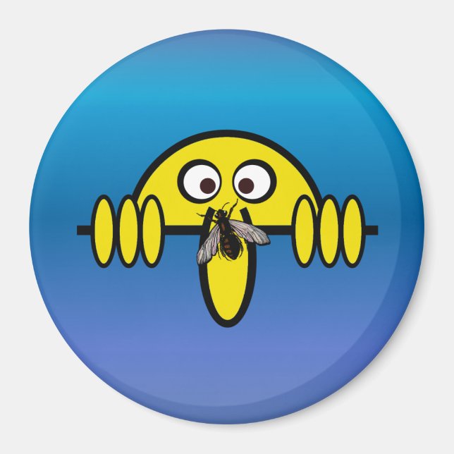 Kilroy Fly on Nose Magnet (Framsidan)