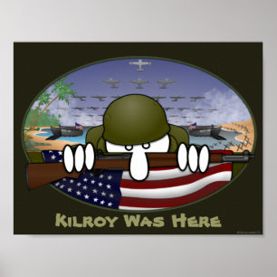 Kilroy för världskrig 2 affisch 1