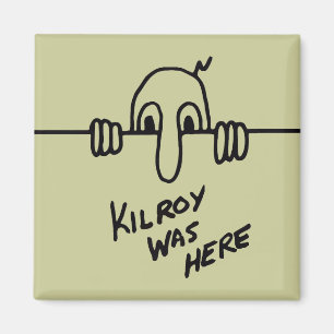 Kilroy var här magnet