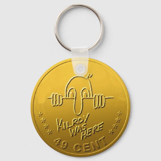 Kilroy var här nyckelring (Framsida)