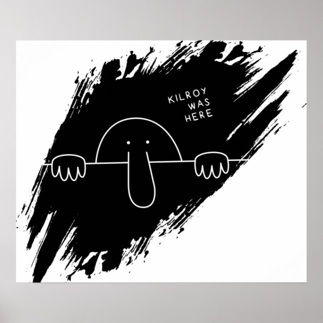 Kilroy var här poster (Framsidan)