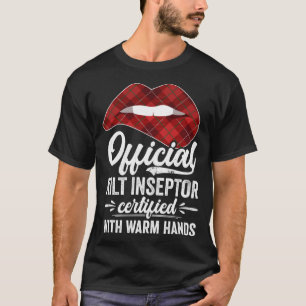 Kilt Inspection Auktoriserad with Warm Händer Kilt T Shirt