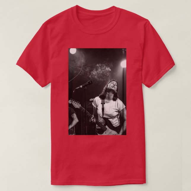 Kim Deal spelar Guitar T Shirt (Design framsida)