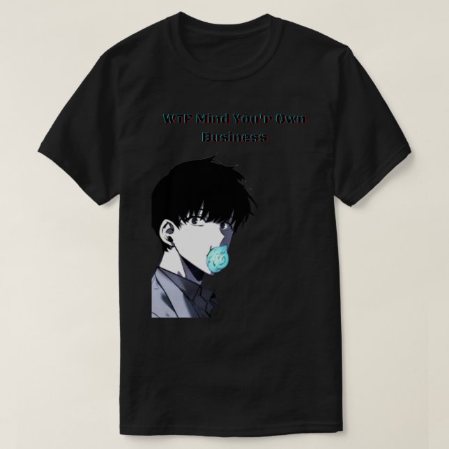 Kim Dokja omniscient läsare view point- Anime Kärl T Shirt (Design framsida)