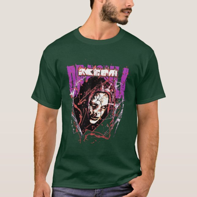 Kim Dracula flicka T Shirt (Framsida)