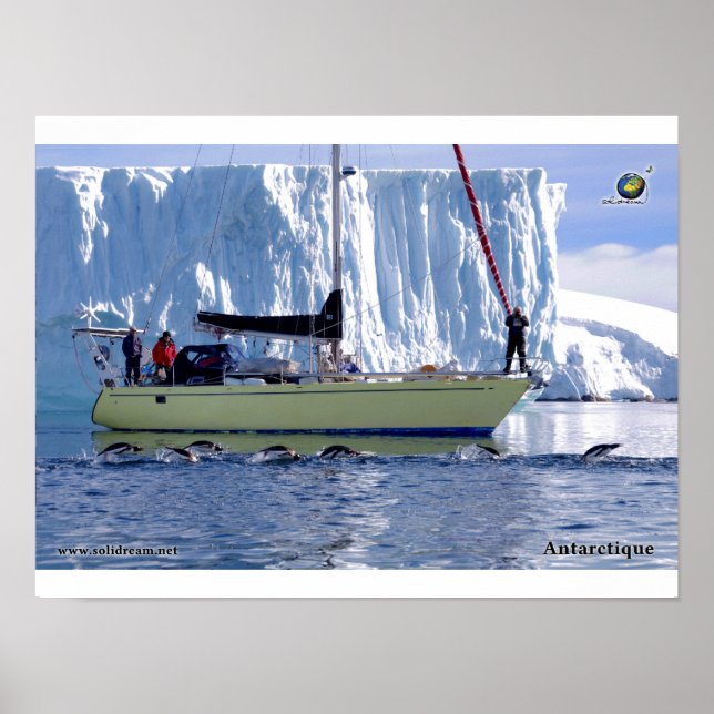 Kim en Antarctique Poster (Framsidan)
