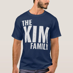 Kim Family Kim Surname Kim Efternamn Efternamn T Shirt