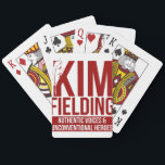 Kim Fielding logotyp Spelkort<br><div class="desc">Kim Fieldings logotyp</div>