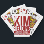 Kim Fielding logotyp Spelkort<br><div class="desc">Kim Fieldings logotyp</div>