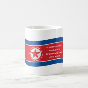 Kim för trumf för Kim Jong un-citationstecken Kaffemugg